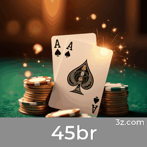 45br: Caça-níqueis com grandes prêmios, dealers reais, mesa de pôquer imersiva