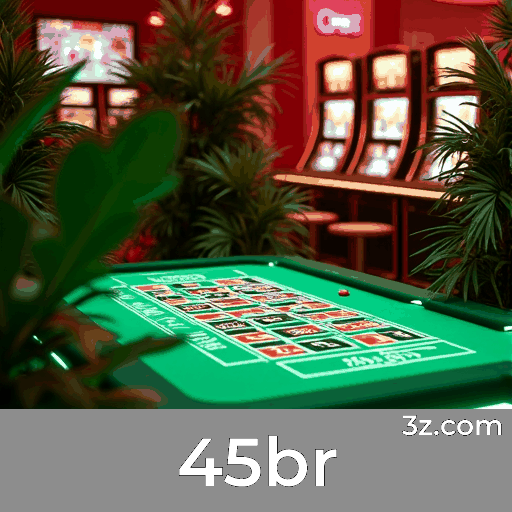 45br: Caça-níqueis com grandes prêmios, dealers reais, mesa de pôquer imersiva